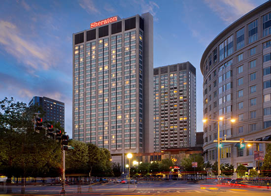 Sheraton Boston Hotel Outside View